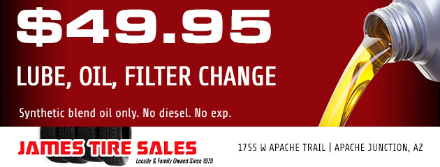 Lube, Oil, Filter Change Special